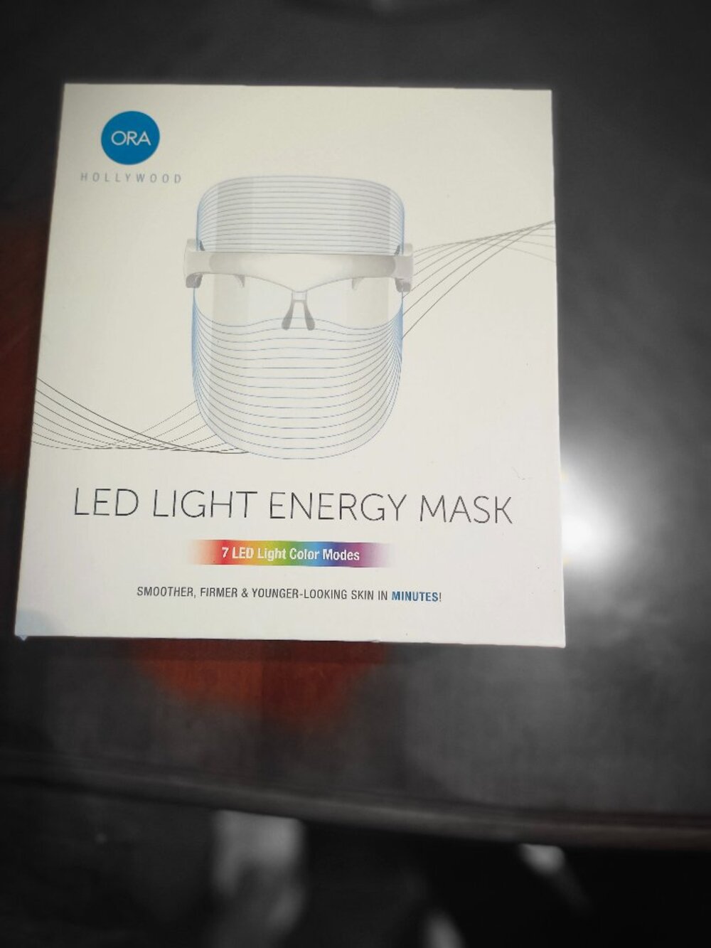 Beautyora Led Light Energy Mask - 7 color modes -EUC Never Used
